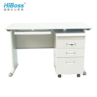 【HiBoss】钢制办公桌 办公电脑桌 简约现代 加厚铁皮桌,【HiBoss-